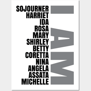I Am A Strong Black Woman Posters and Art